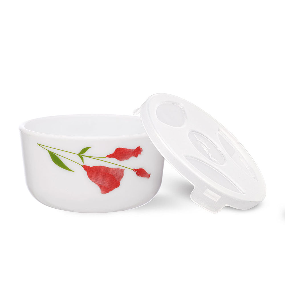 Larah by Borosil Diana Katori w Lid, 12 pc