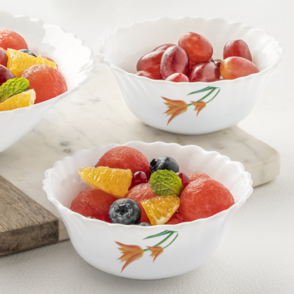 Larah by Borosil Firefly Pudding Set, 5 pc