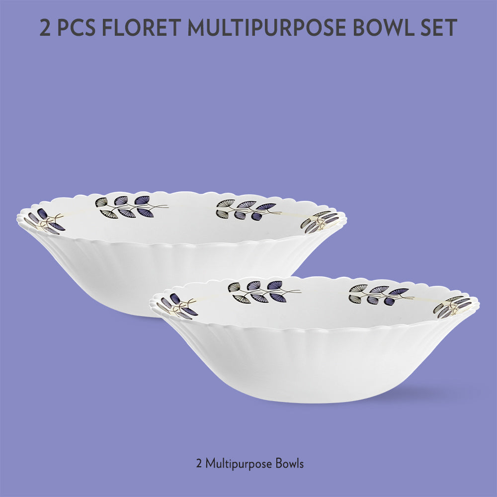 Floret Multipurpose Bowl, 4 pc Set