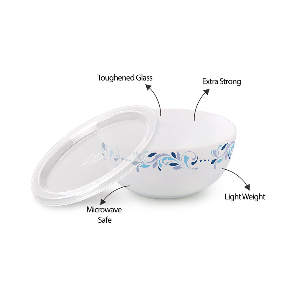 Larah by Borosil Skyleaf Serve n Store, 2 pc Set