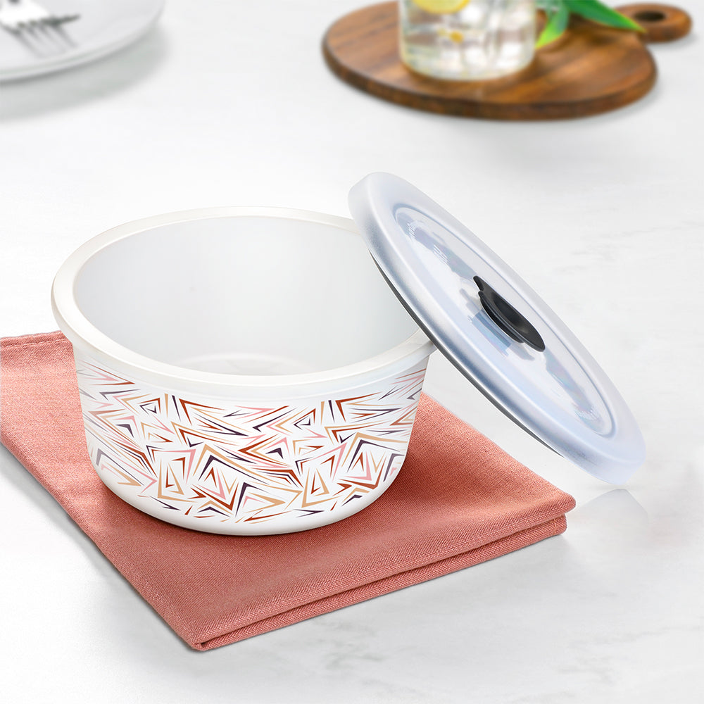 Larah By Borosil Comet Storage Bowl Set, 400ml x 2