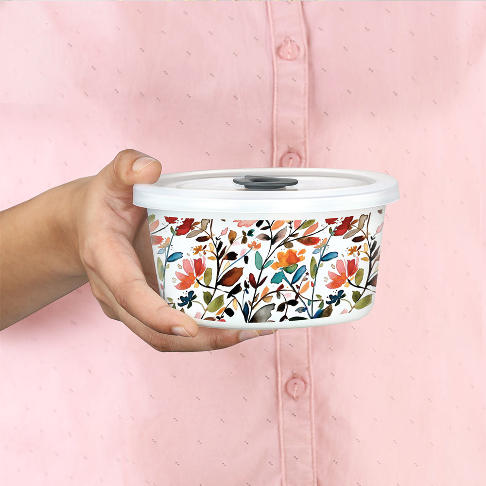 Larah By Borosil Lupin Storage Bowl Set, 400ml x 2