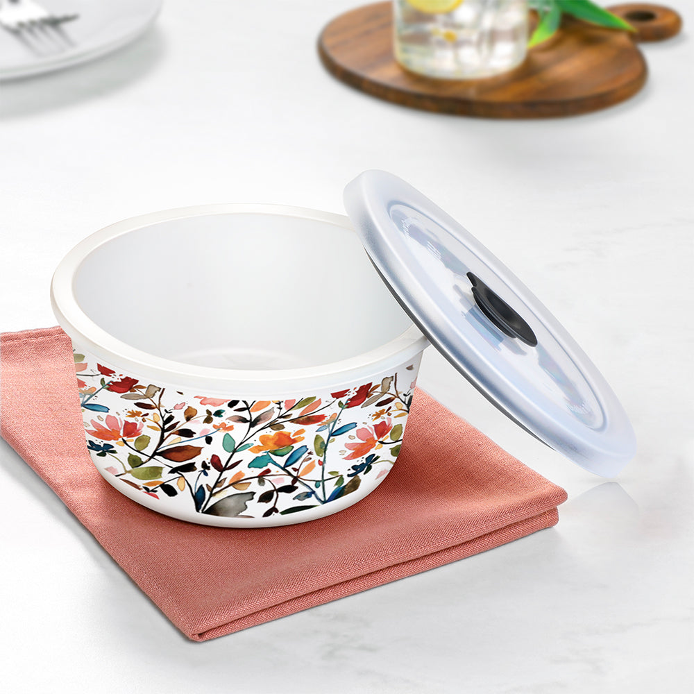 Larah By Borosil Lupin Storage Bowl Set, 400ml x 2