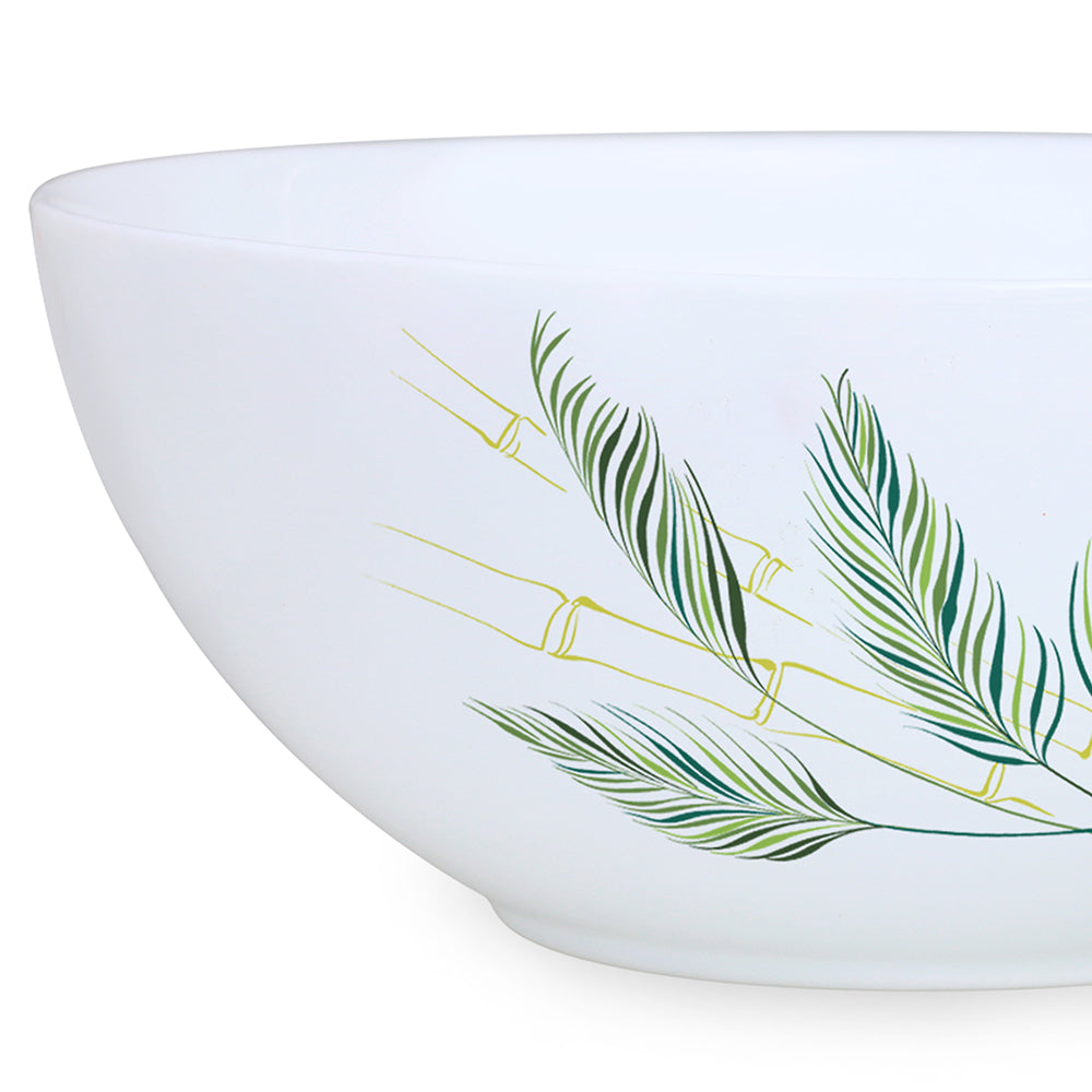 Larah by Borosil Breeze Snack Bowl with Cover, 4pcSet+4Lids