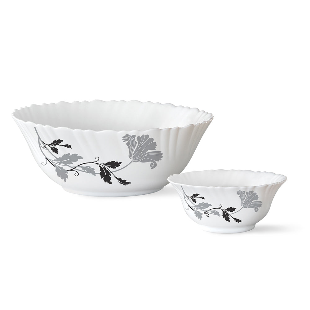 Larah by Borosil Millenia Pudding Set, 7 pc (Small)