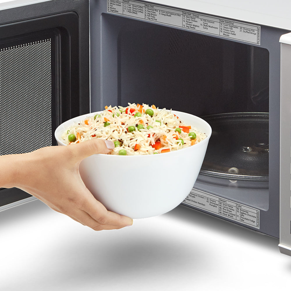 Larah by Borosil Red Bud 4 pc Mixing Bowl, 1 L x 2