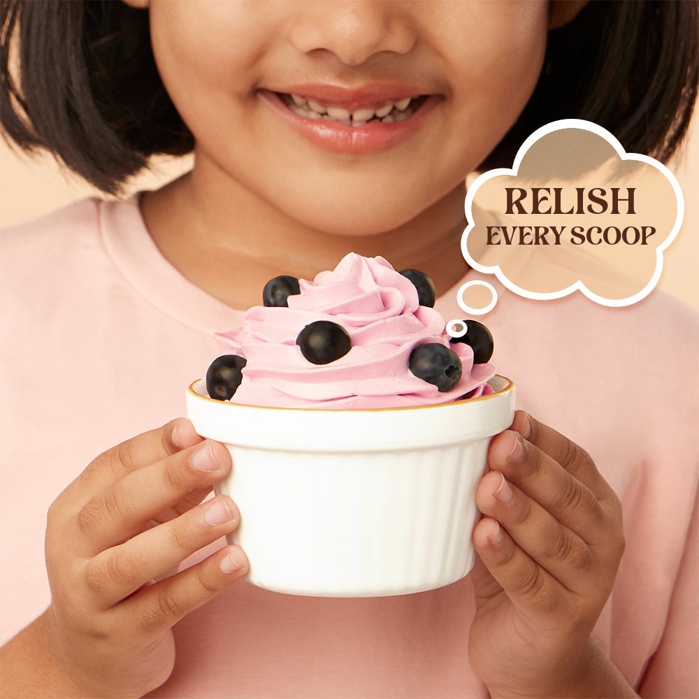 Larah by Borosil Goldline Ice Cream Bowl Set, 6 pc