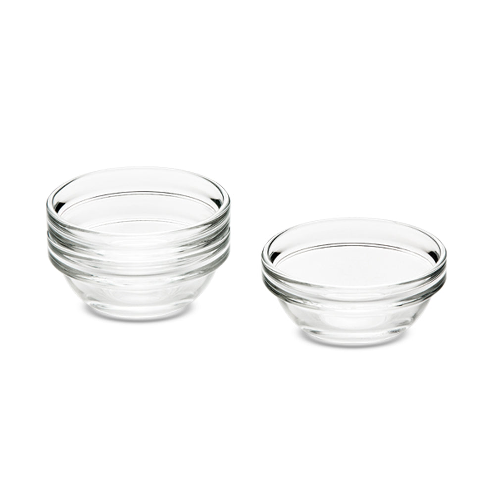 Borosil Stackable Serving Bowls, 245ml x 6