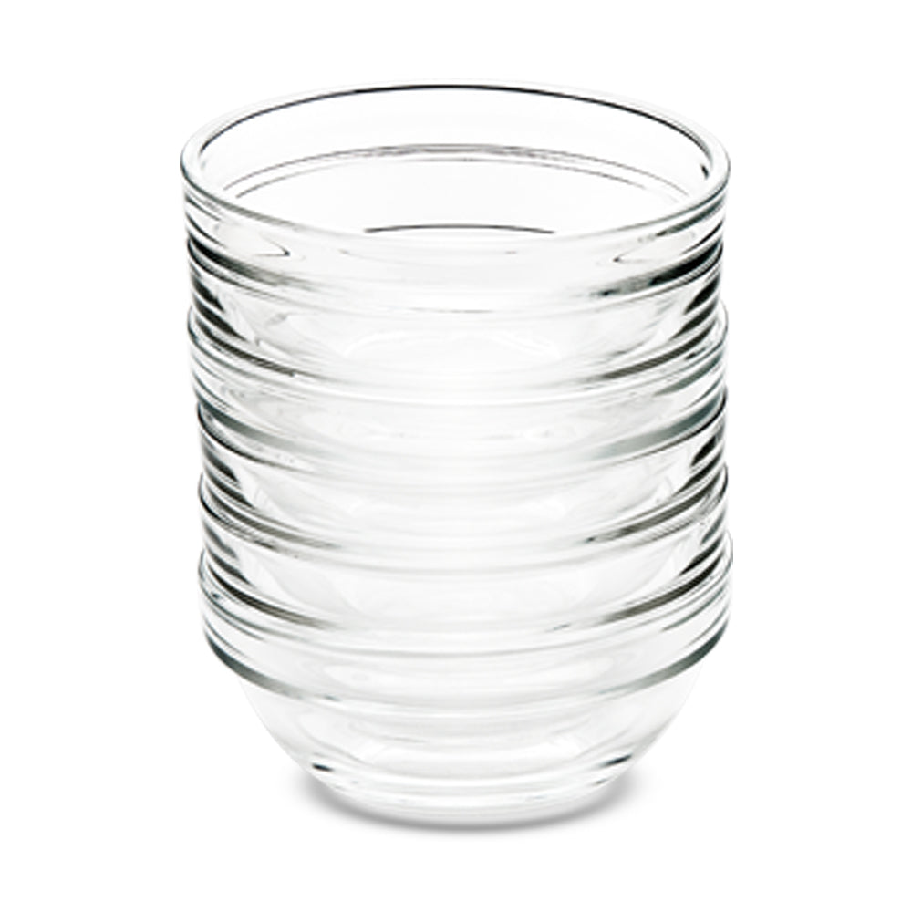 Borosil Stackable Serving Bowls, 245ml x 6