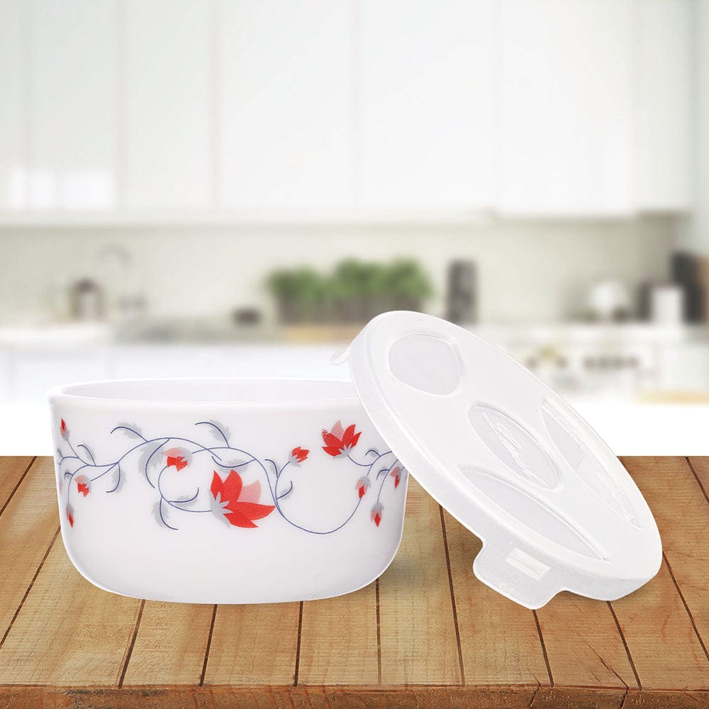 My Borosil Opalware Bowls & Katoris 6 pc Set Pentas Katori w Lid