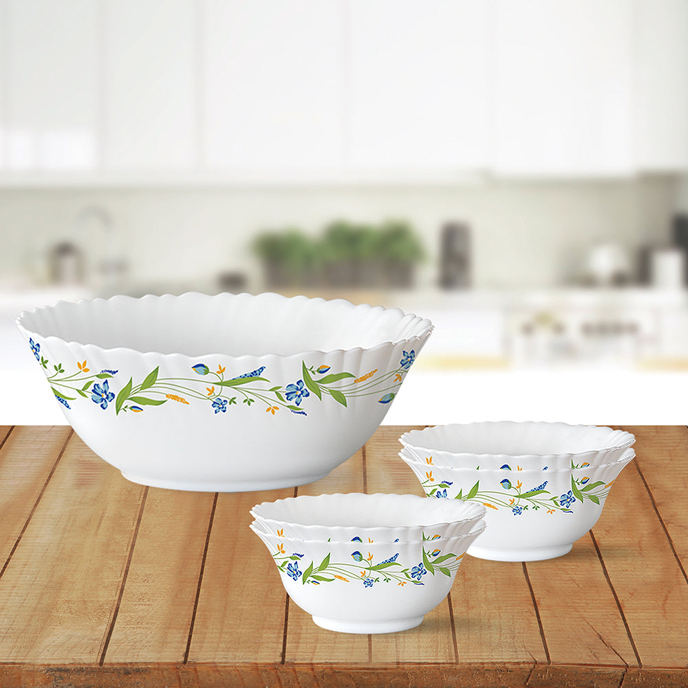 Larah by Borosil Cripper Pudding Set, 5 pc (Mini)