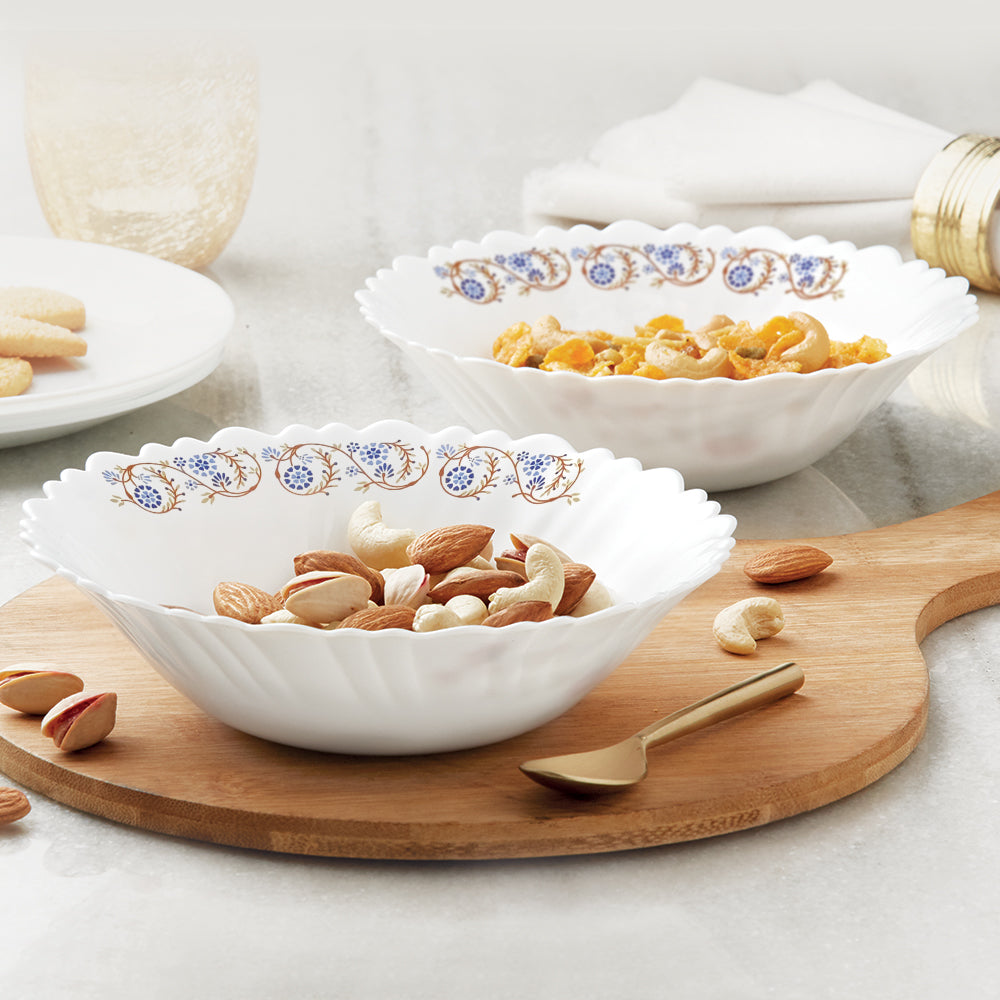 Larah by Borosil Mist Multipurpose Bowl, 4 pc Set