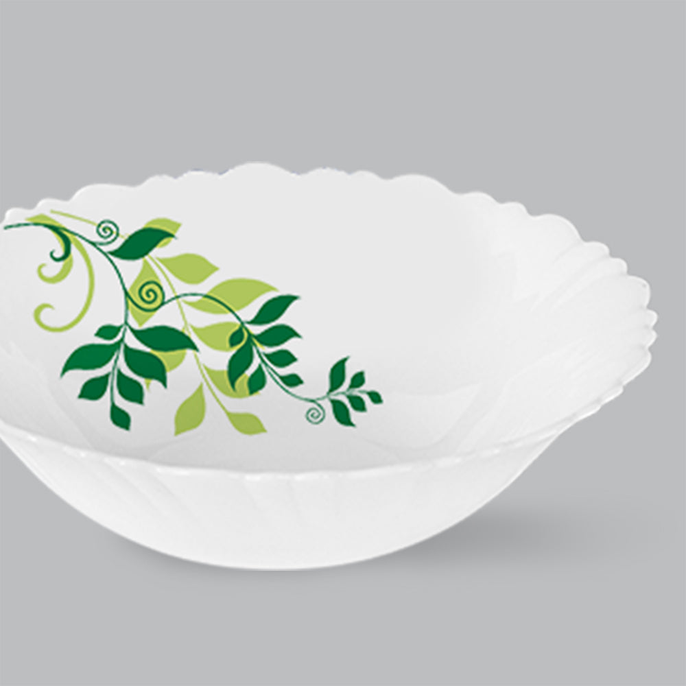 Larah by Borosil Fern Multipurpose Bowl, 2 pc Set