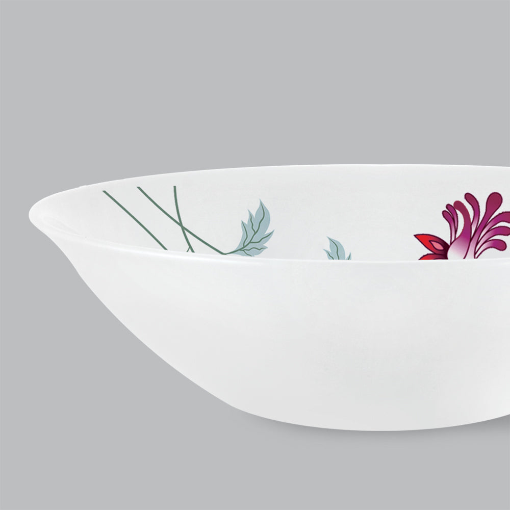 Larah by Borosil Flower Pot Multipurpose Bowl, 2 pc Set