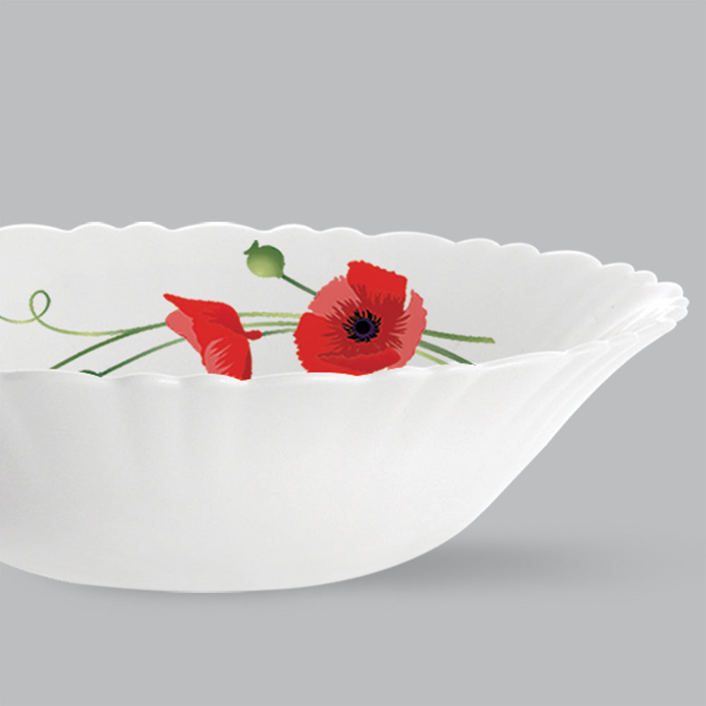 Red Carnation Multipurpose Bowl, 2 pc Set