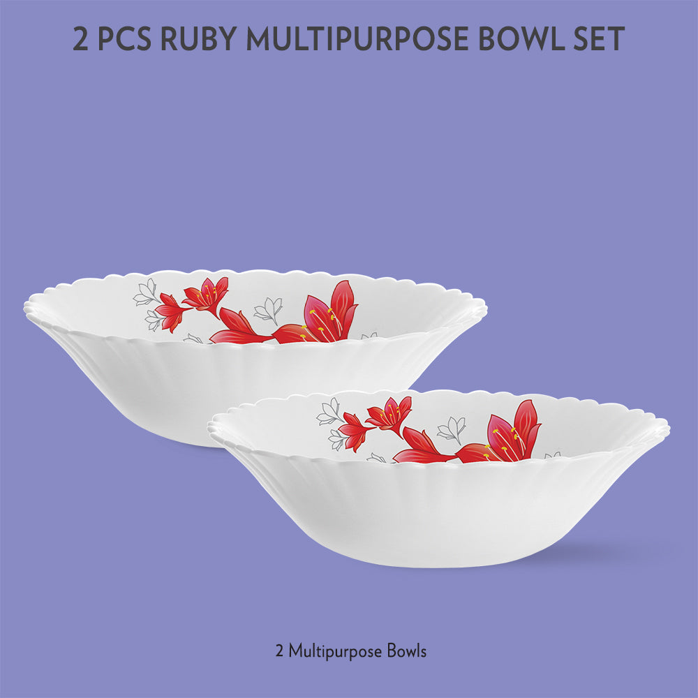 Ruby Multipurpose Bowl, 2 pc Set