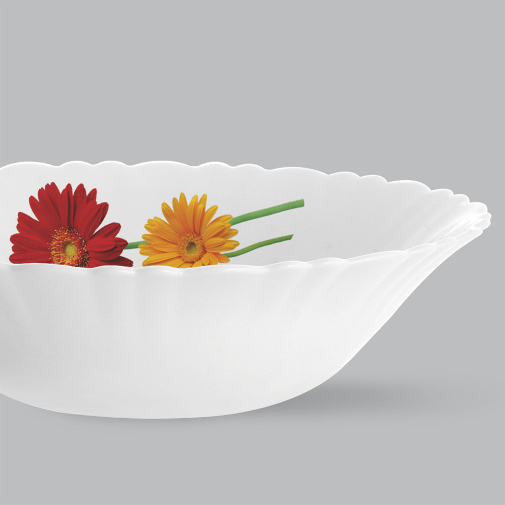 Larah by Borosil Zinnia Multipurpose Bowl, 2 pc Set